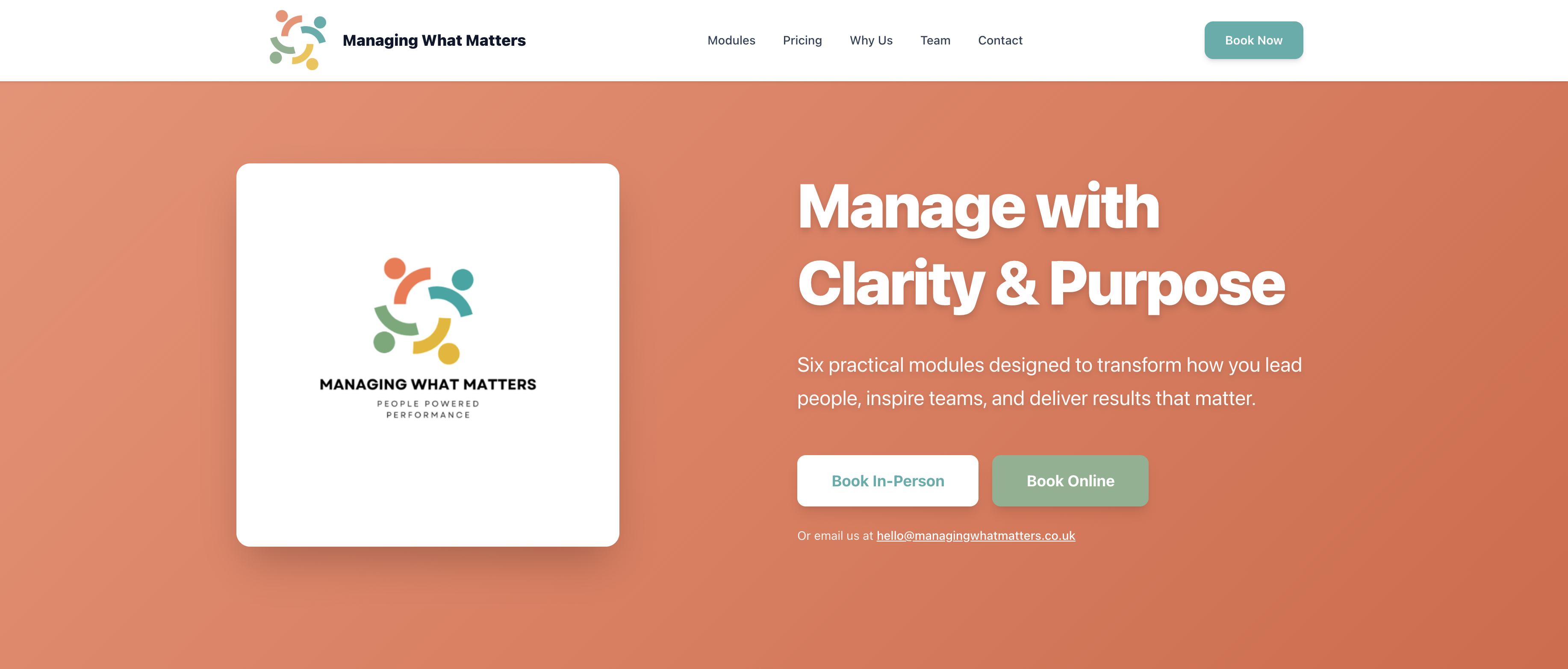 Managing What Matters